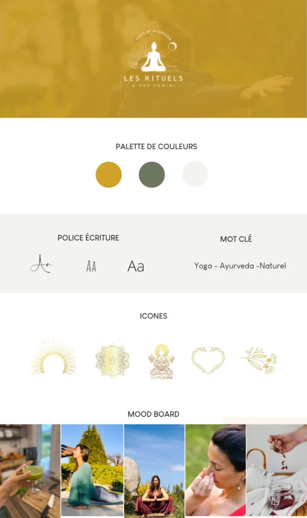 Brandboard Les rituels dune yogini