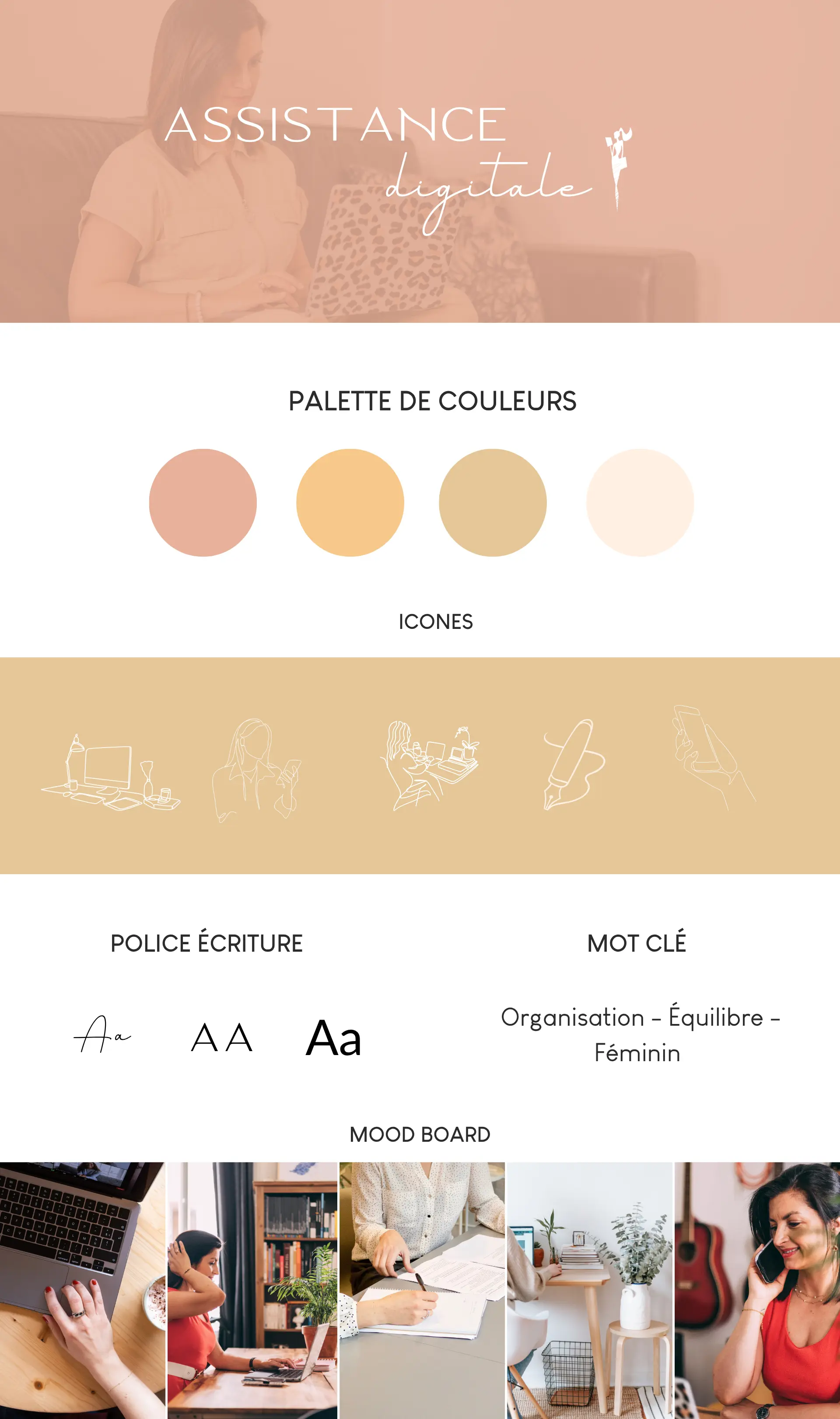 Creation identité visuelle assistance digitale