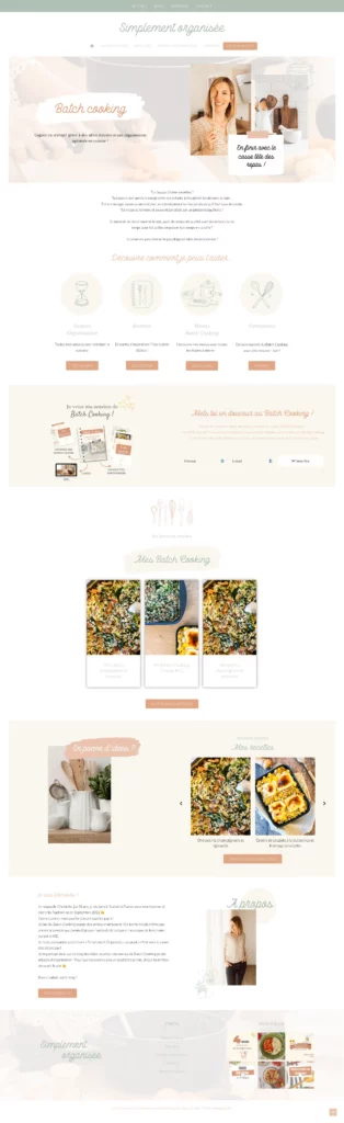 creation blog cuisine simplement organisee