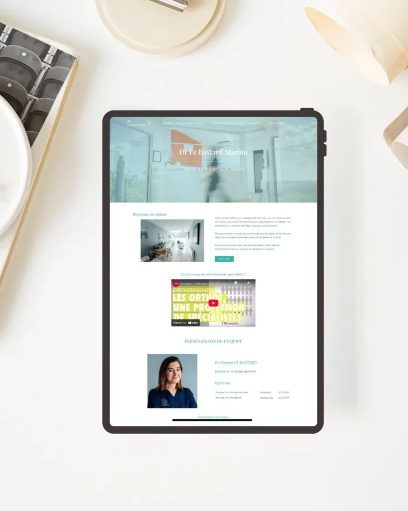creation de site internet orthodontiste libourne