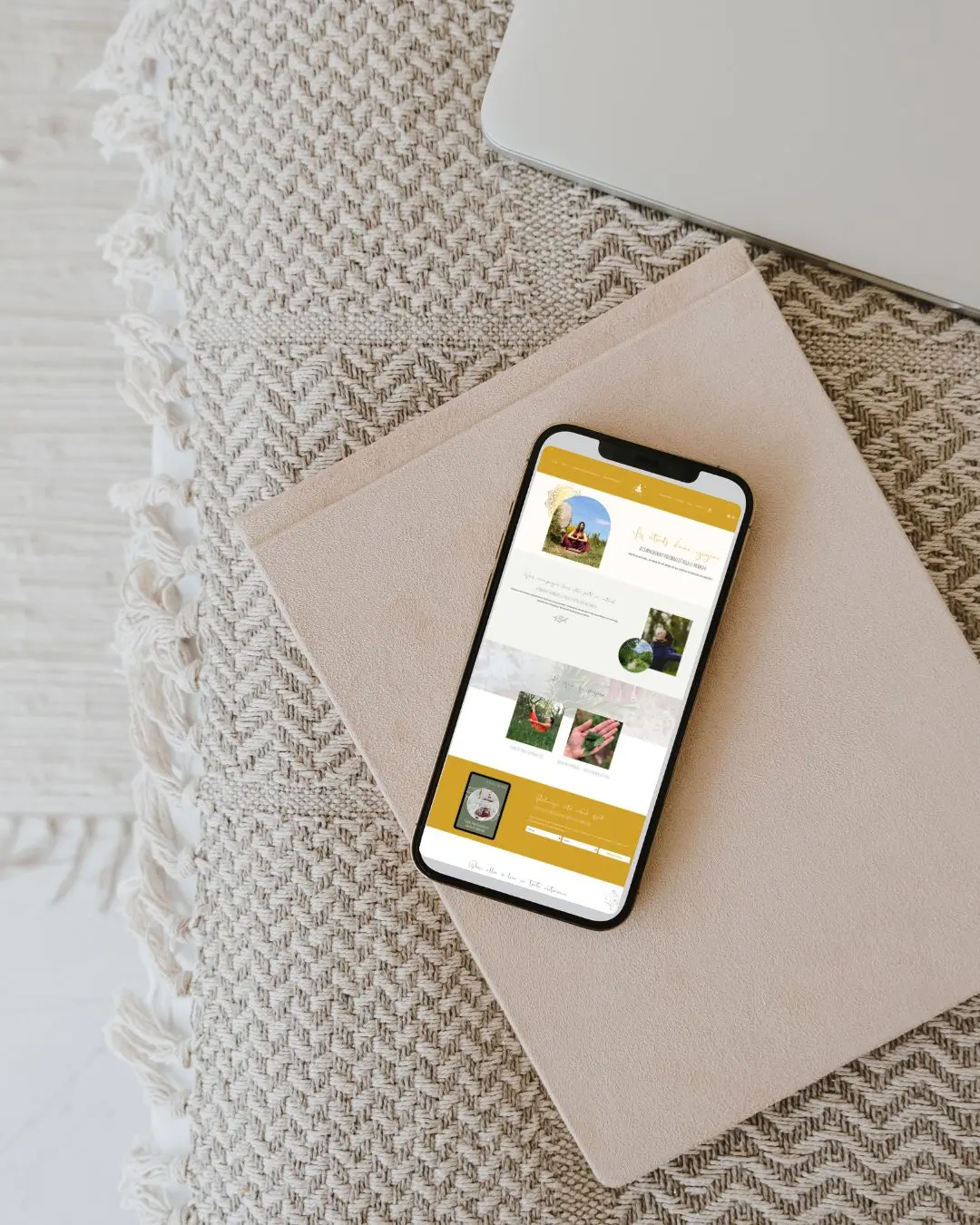 creation site internet professeur yoga les rituels dune yogini