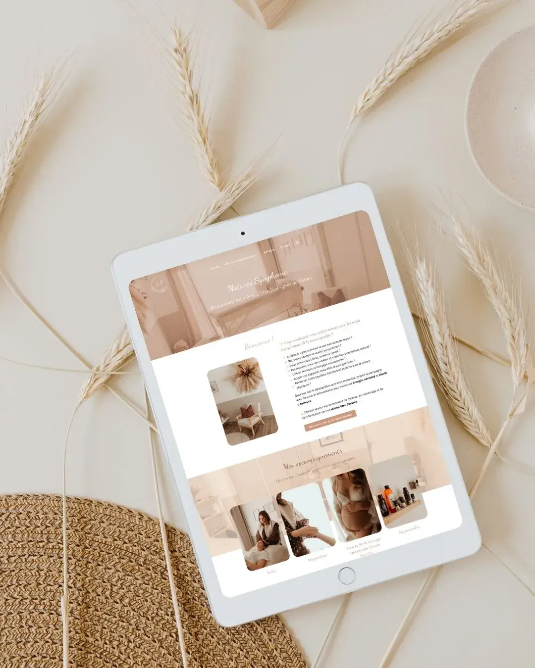 creation site internet reiki naturopathe bordeaux