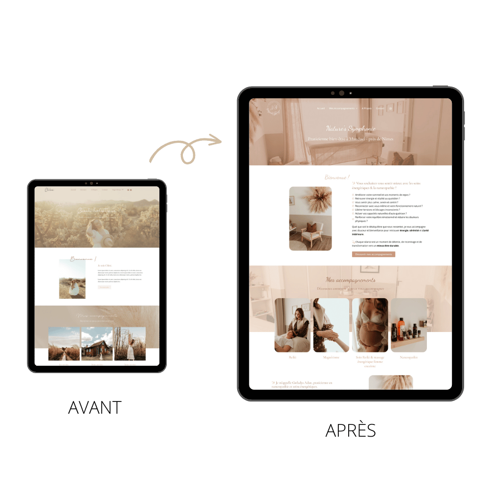 creation site internet reiki sur bordeaux